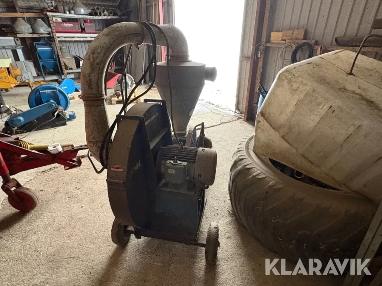 Billede 3 - Suge og trykblæser med selvføder Kongskilde TRL 150 og DA20