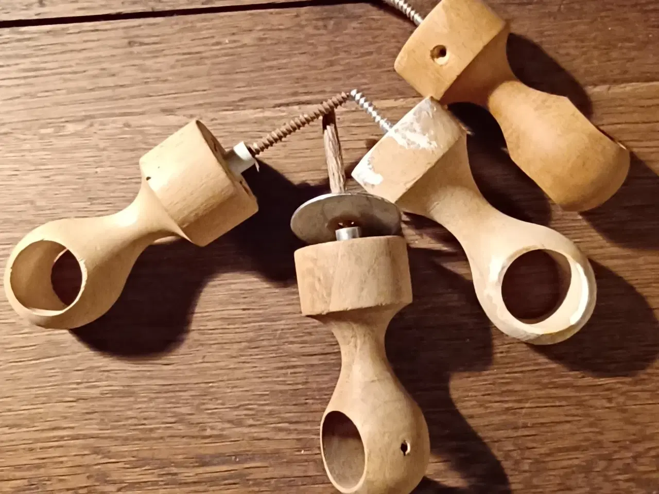 Billede 4 - Gardinstang, kosteskafts- retro