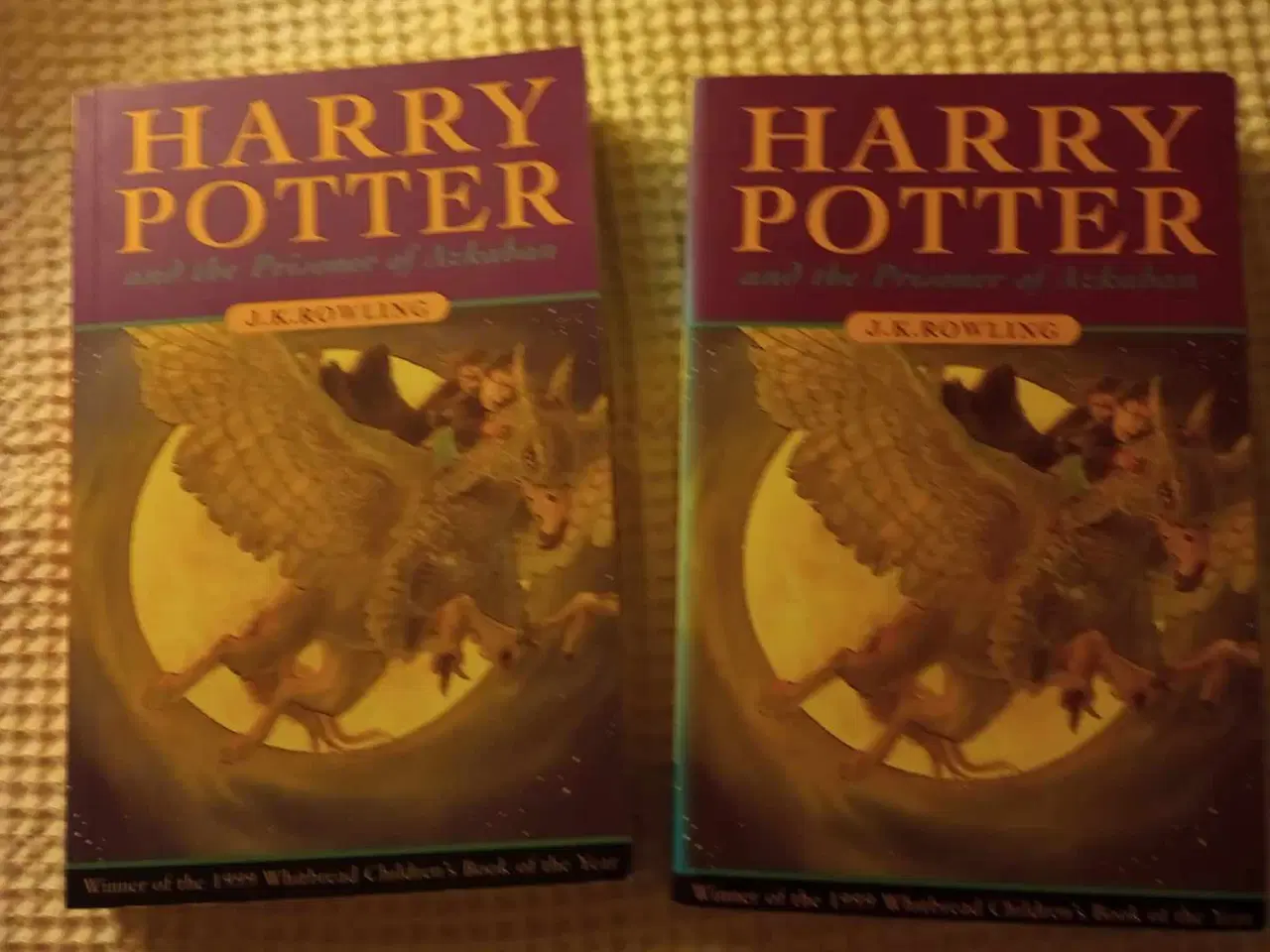 Billede 1 - Sjældne Harry Potterbøger med skrivefejl .