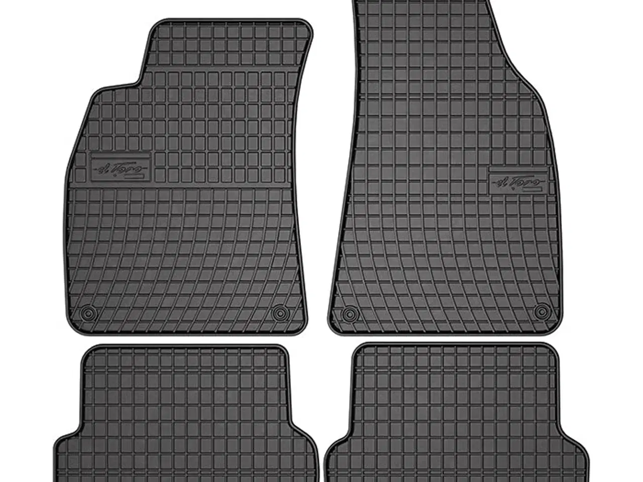 Billede 1 - Gummimåtter Audi A4 B6 00-06, A4 B7 04-08, Seat Exo 08-