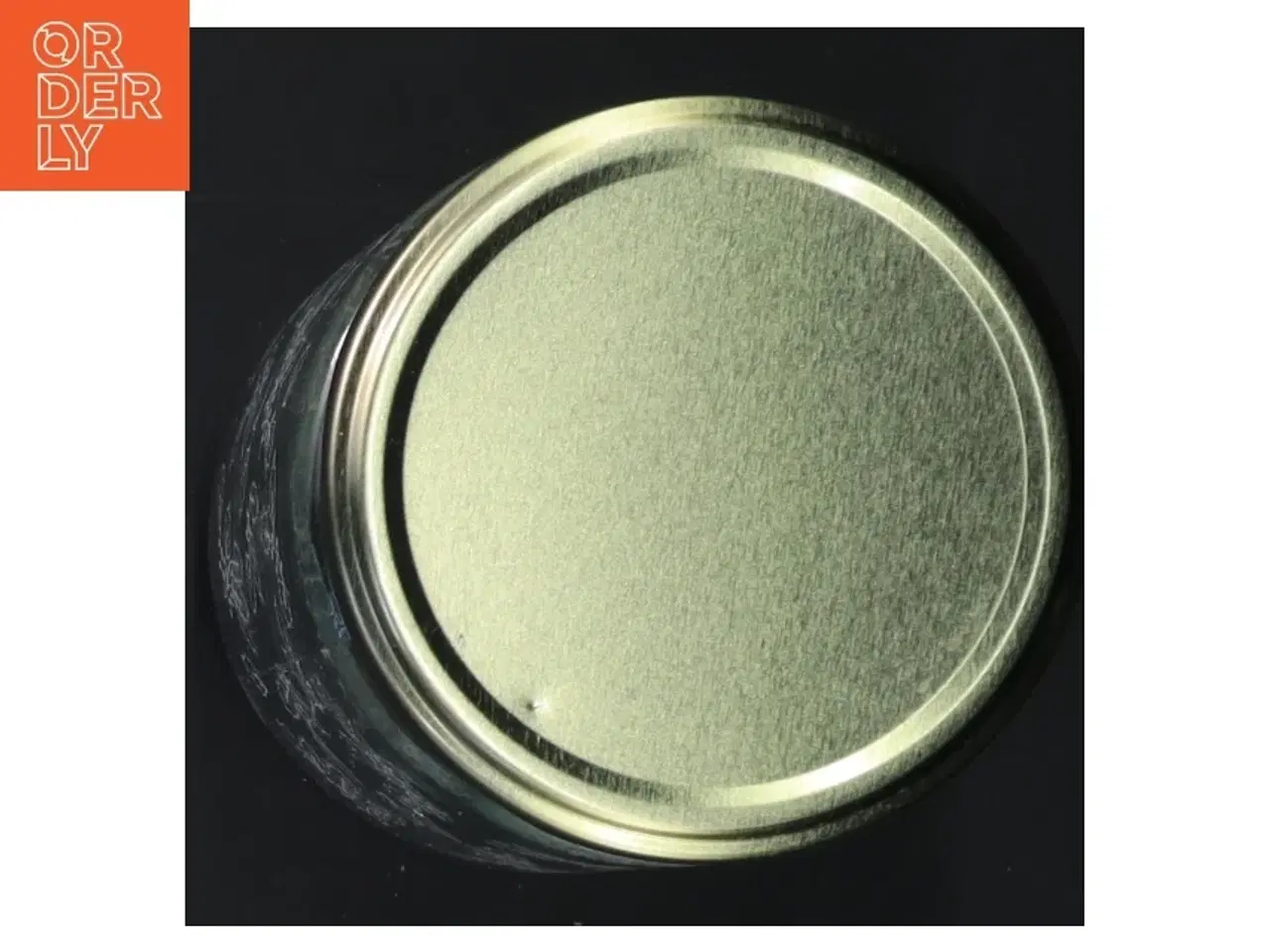 Billede 2 - Dekorativ glasbeholder med låg (str. 13 cm)