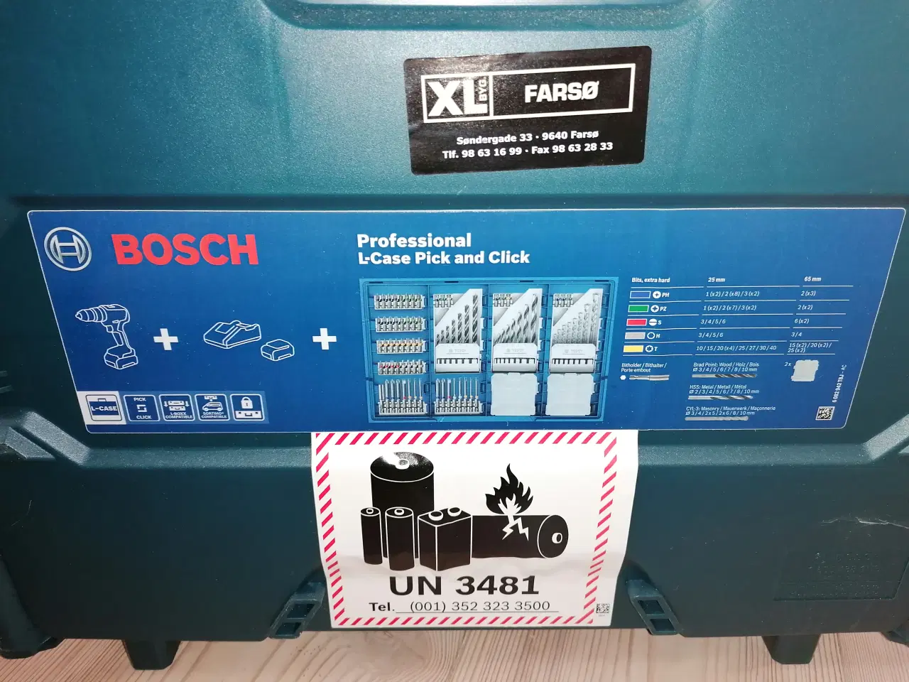 Billede 1 - Bosch Slagbore - / skruemaskine 18v-45 