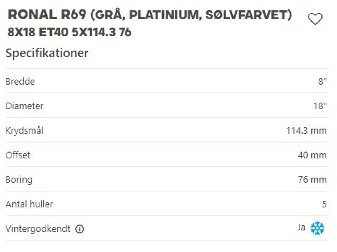 Billede 10 - Rigtig fine vinterdæk på Alu 8x18" ET40 5X114,3 76