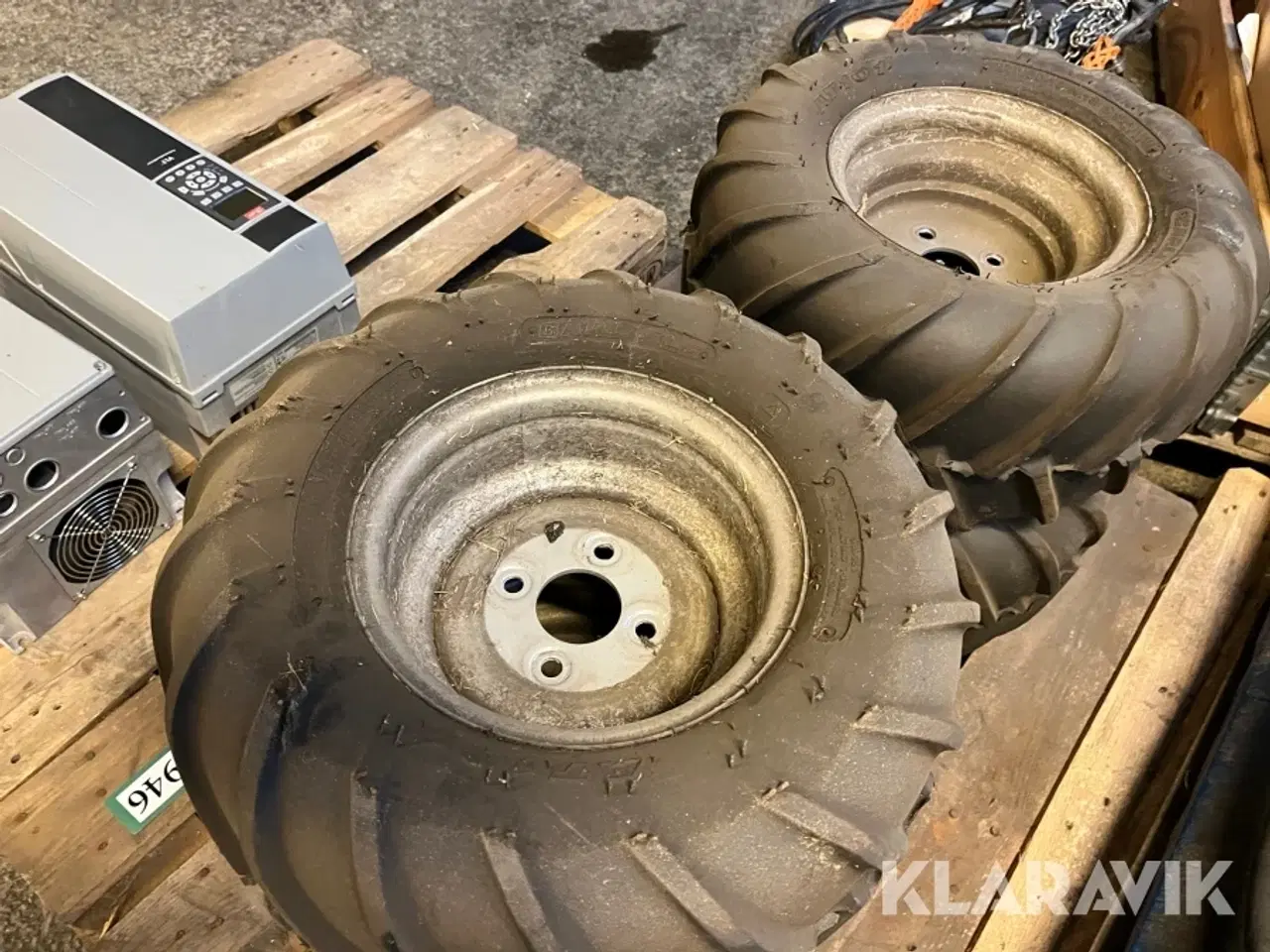 Billede 10 - Hjul til græsslåmaskine Husqvarna 520/525 Carlisle AT101 4 styk