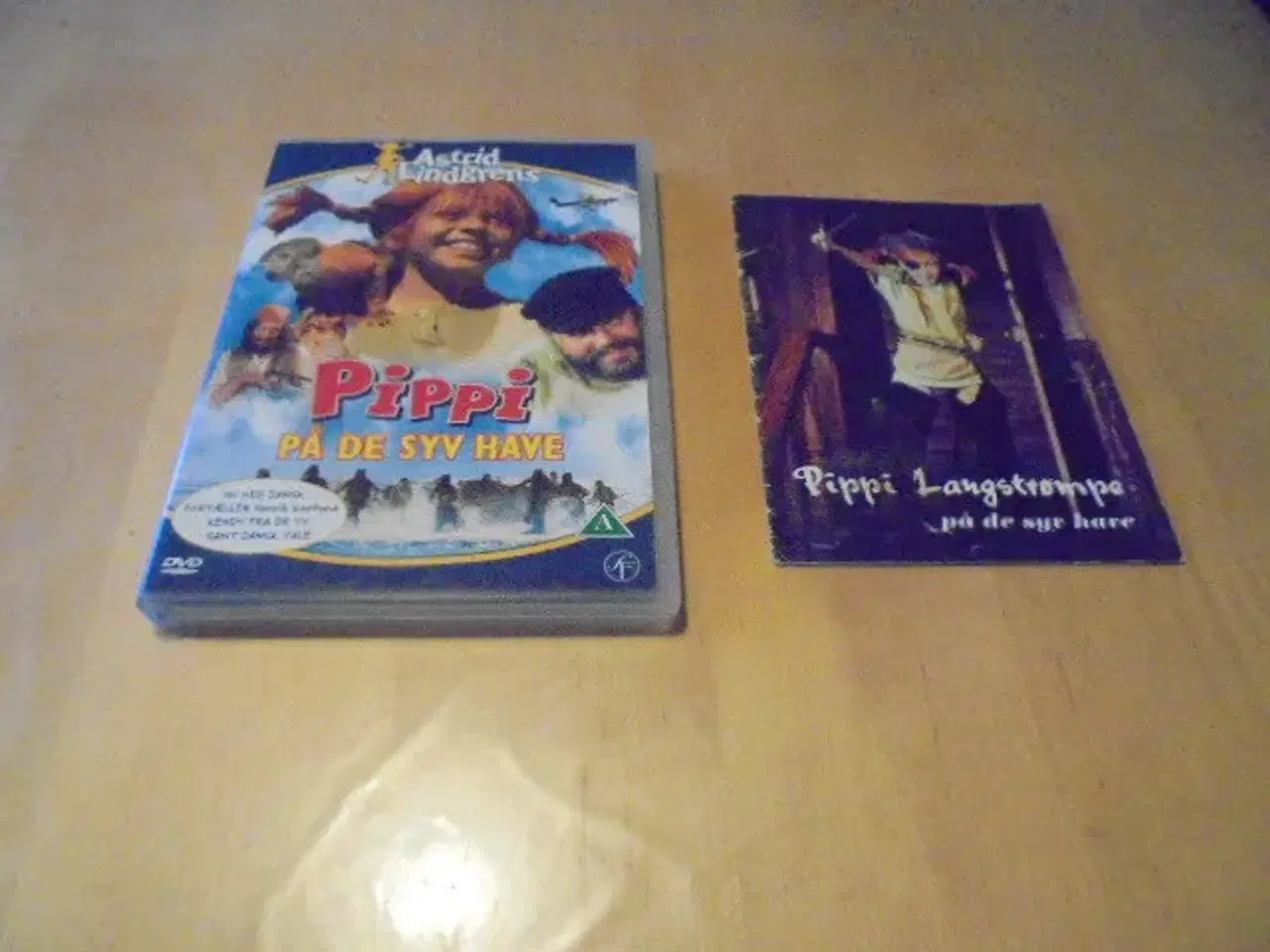 Billede 1 - DVD - Pippi Langstrømpe på de syv have+filmprogram
