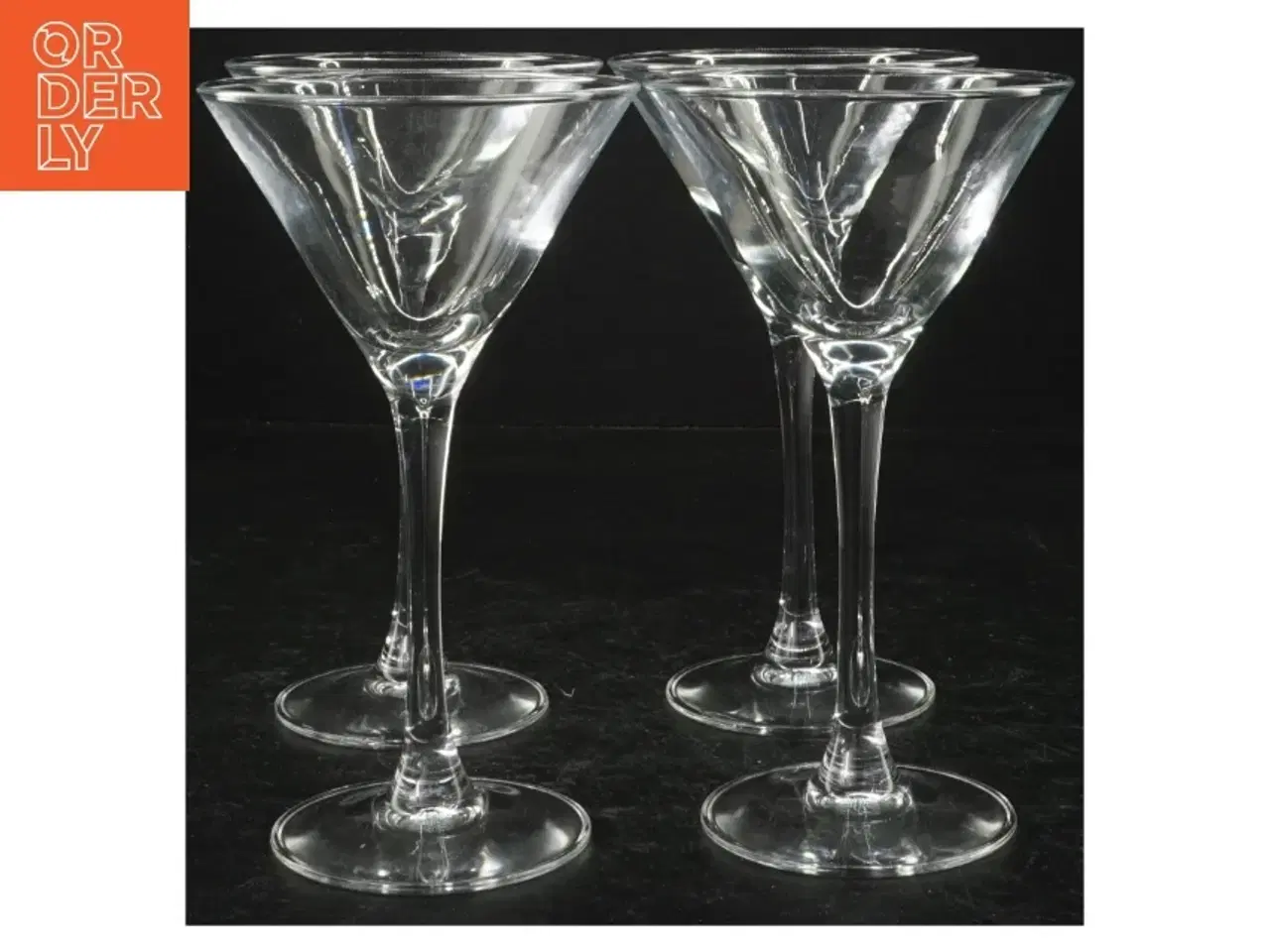 Billede 1 - 4 Martini-glas (str. 17 cm)