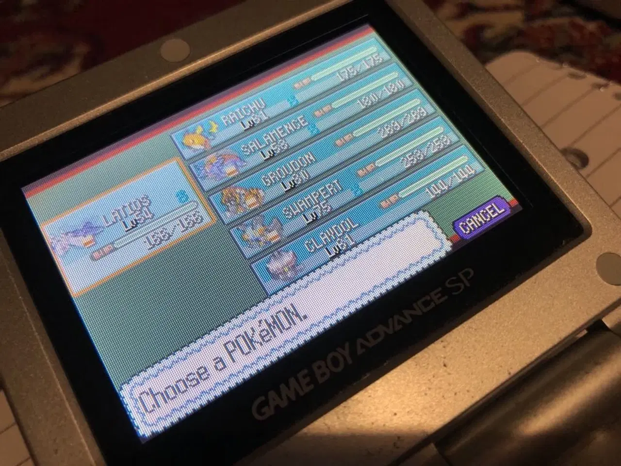 Billede 2 - Tribal Game Boy Advance SP AGS 101+ Pokemon Ruby