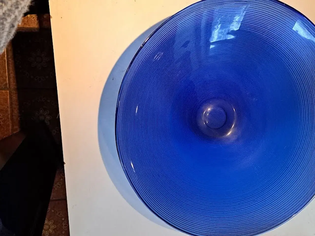 Billede 2 - Blå stor skål 