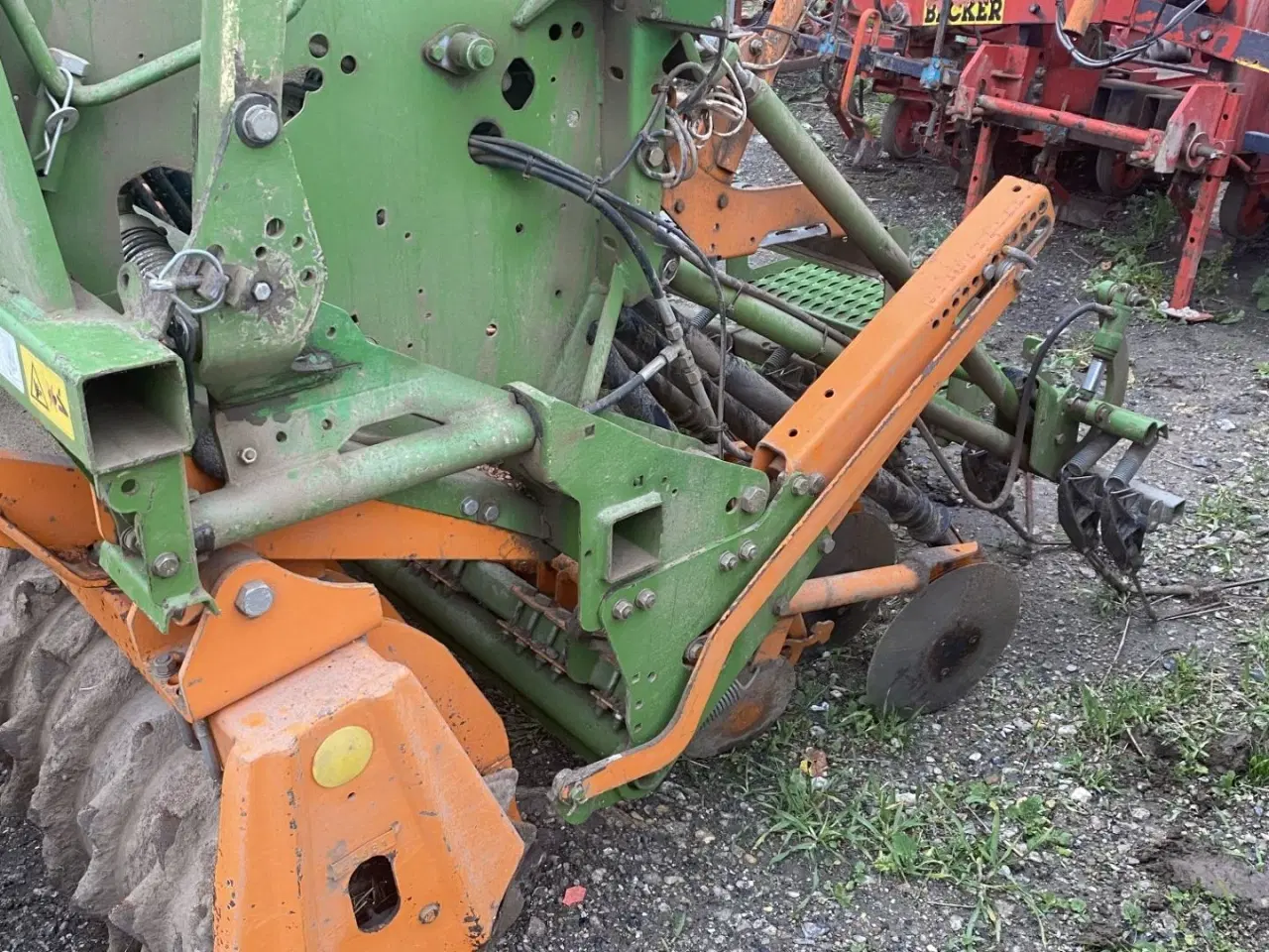 Billede 5 - Amazone 4 meter rotorsæt med skiveskær. Ikke vasket, men velholdt.