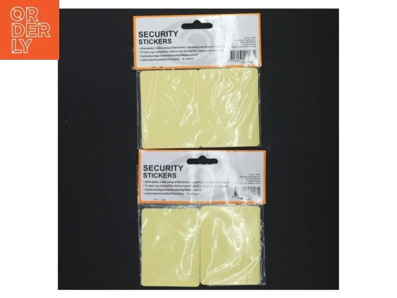 Billede 4 - Sikkerhedsklistermærker (str. 8x6 cm)