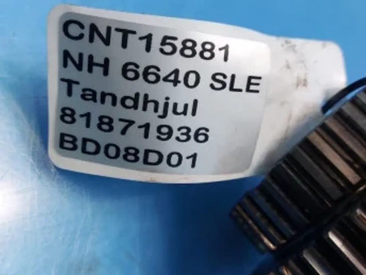 Billede 12 - New Holland 6640 Tandhjul 81871936