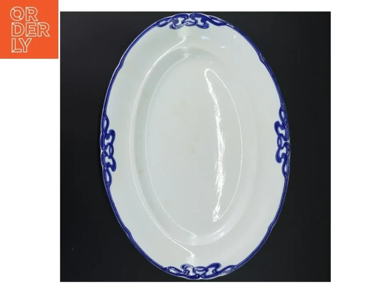 Billede 1 - Blå Olga porcelænsfad fra Villeroy & Boch (str. 29x40 cm)