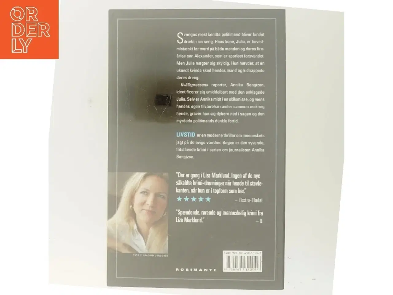 Billede 3 - Livstid : krimi af Liza Marklund (Bog)