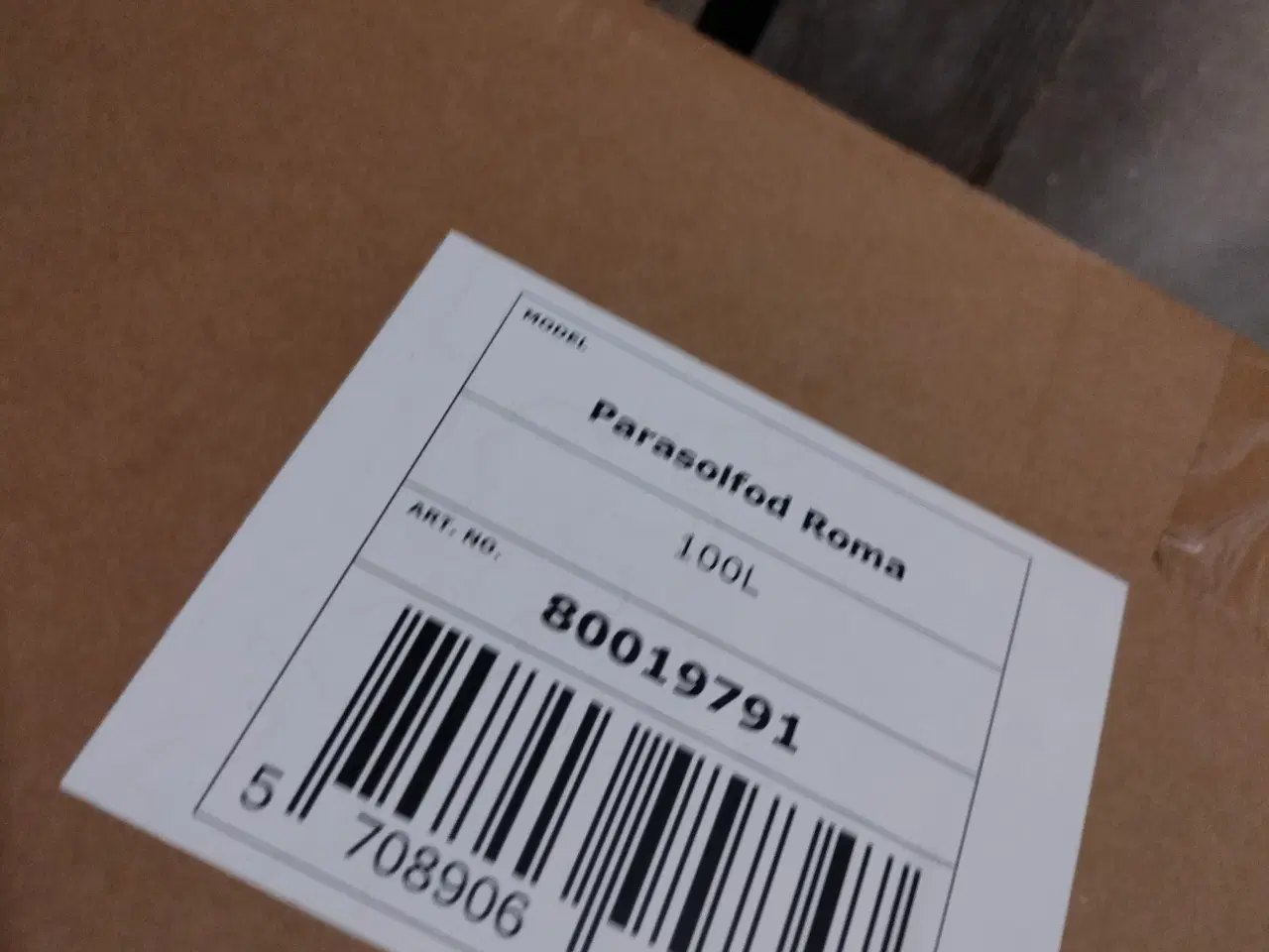 Billede 1 - parasolfod Roma 100L