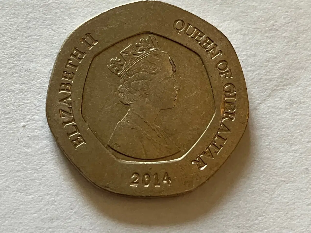 Billede 1 - 20 Pence England 2014