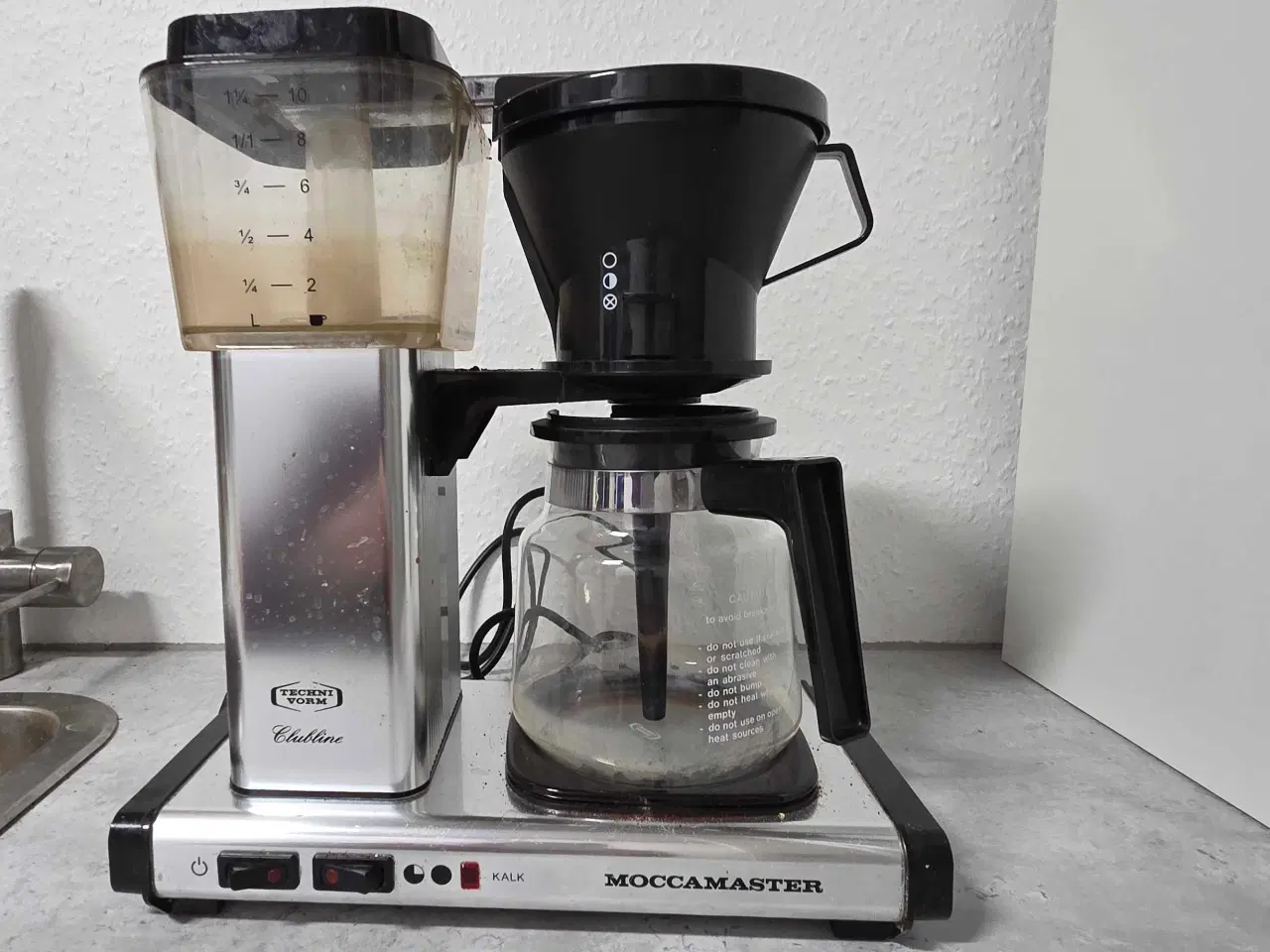 Billede 1 - Moccamaster sølv kaffemaskine 