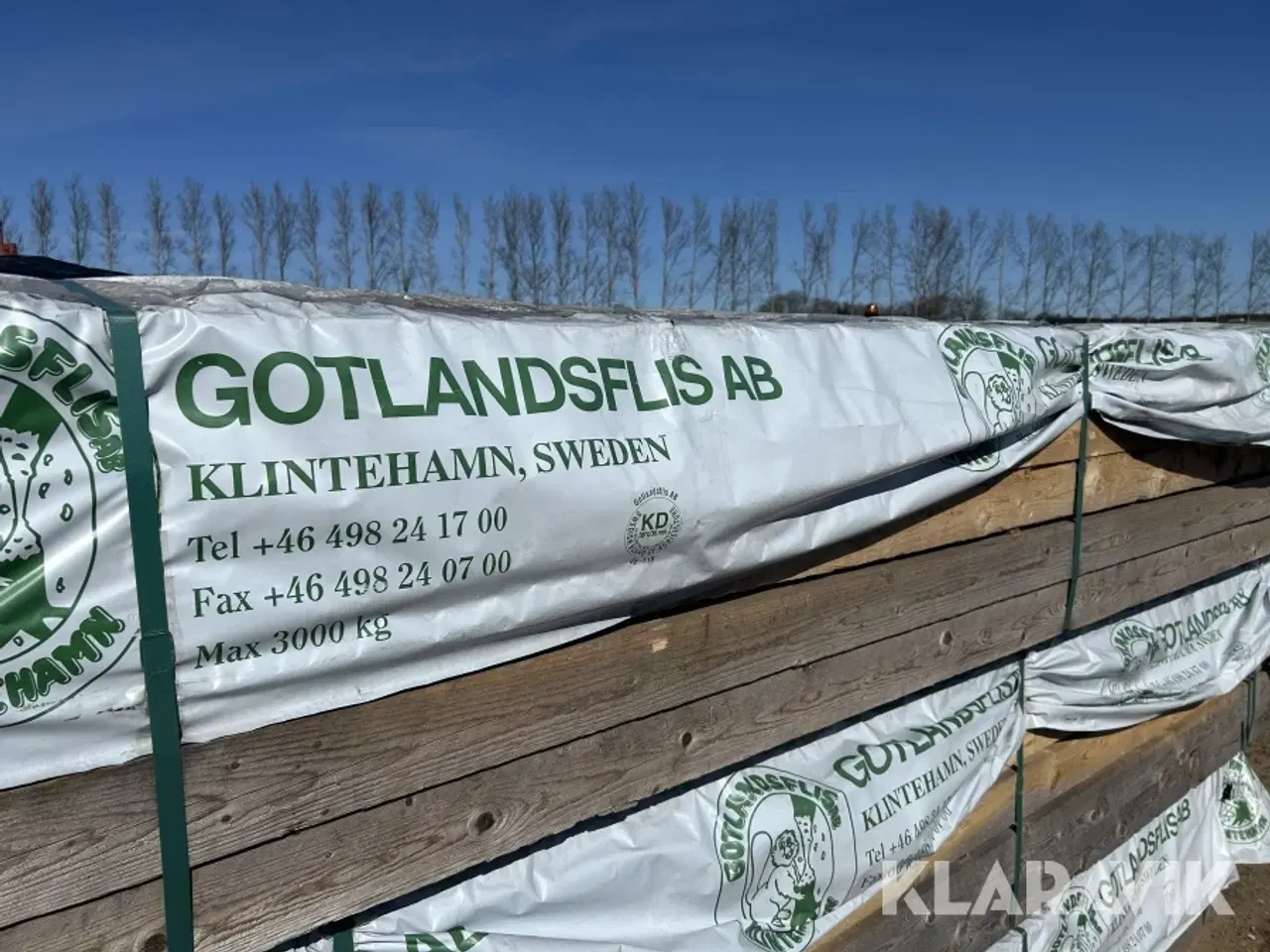 Billede 4 - Tømmer Gotlandsflis Gran 55 styk