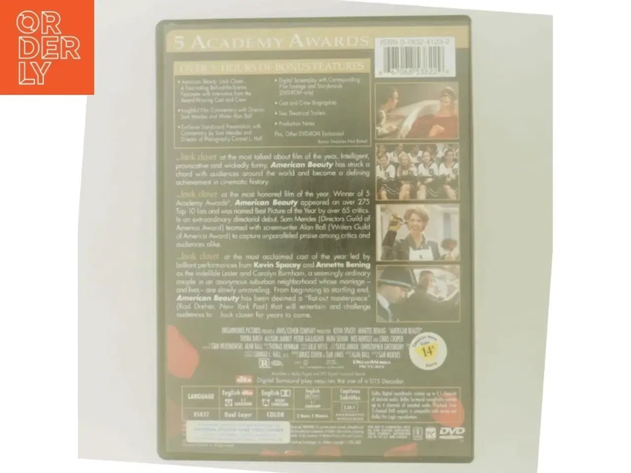 Billede 3 - American Beauty [Dvd] [1999] med Kevin Spacey (DVD)