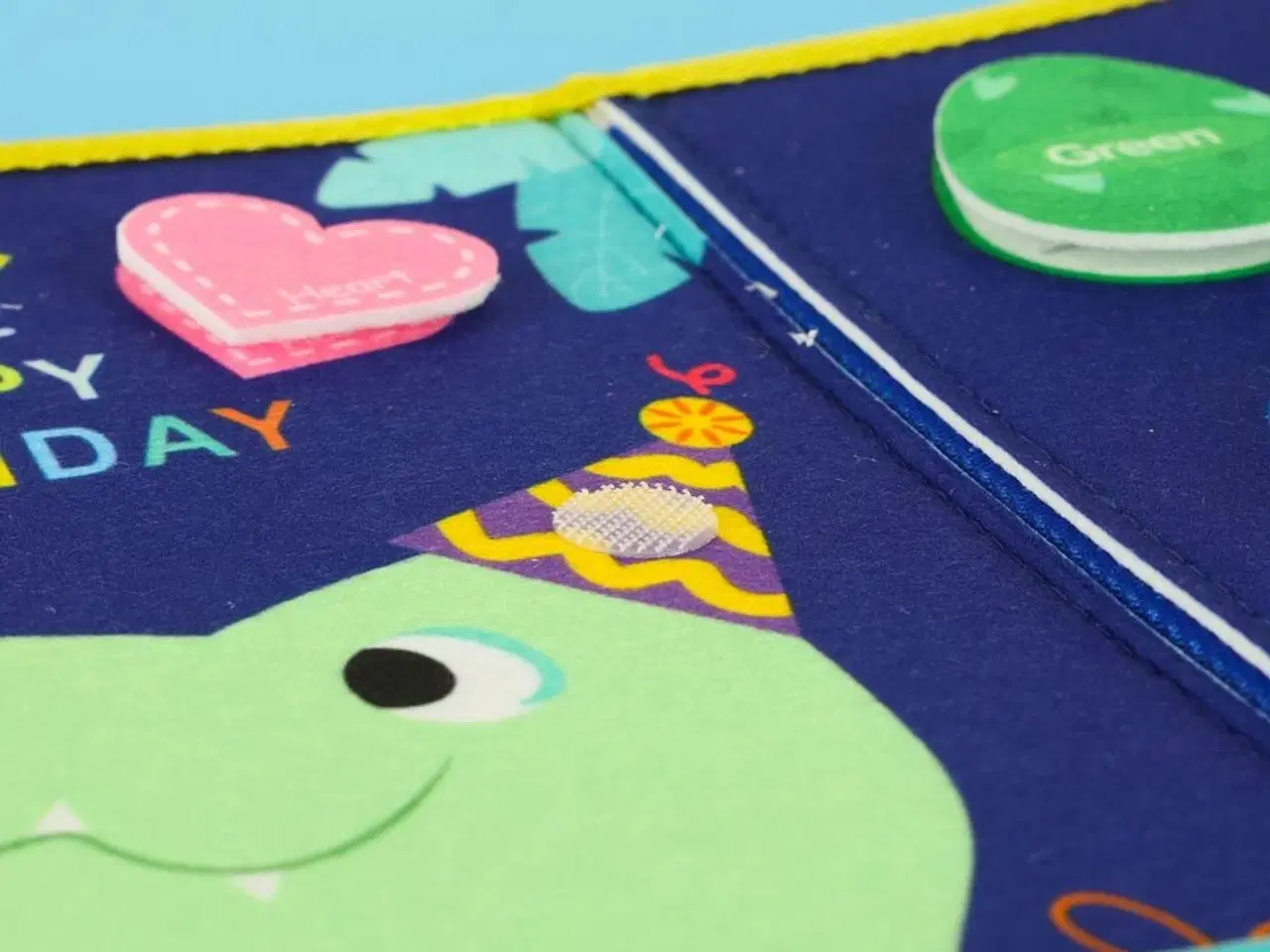 Billede 20 - Sanse-montessori aktivitetsboard i rygsagtskuffert – blå