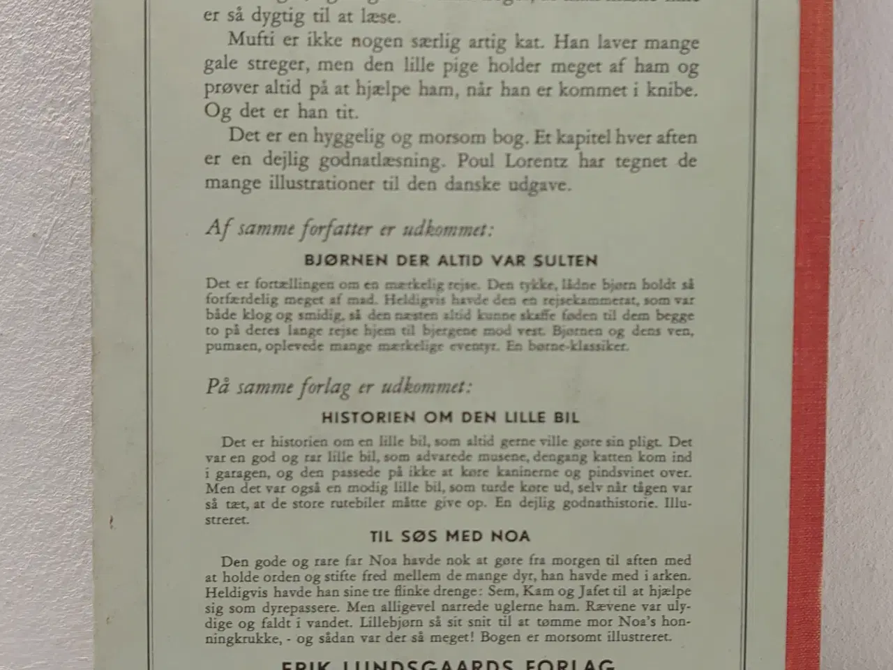 Billede 2 - Frank Alden: Katten der hed Mufti. År 1957.