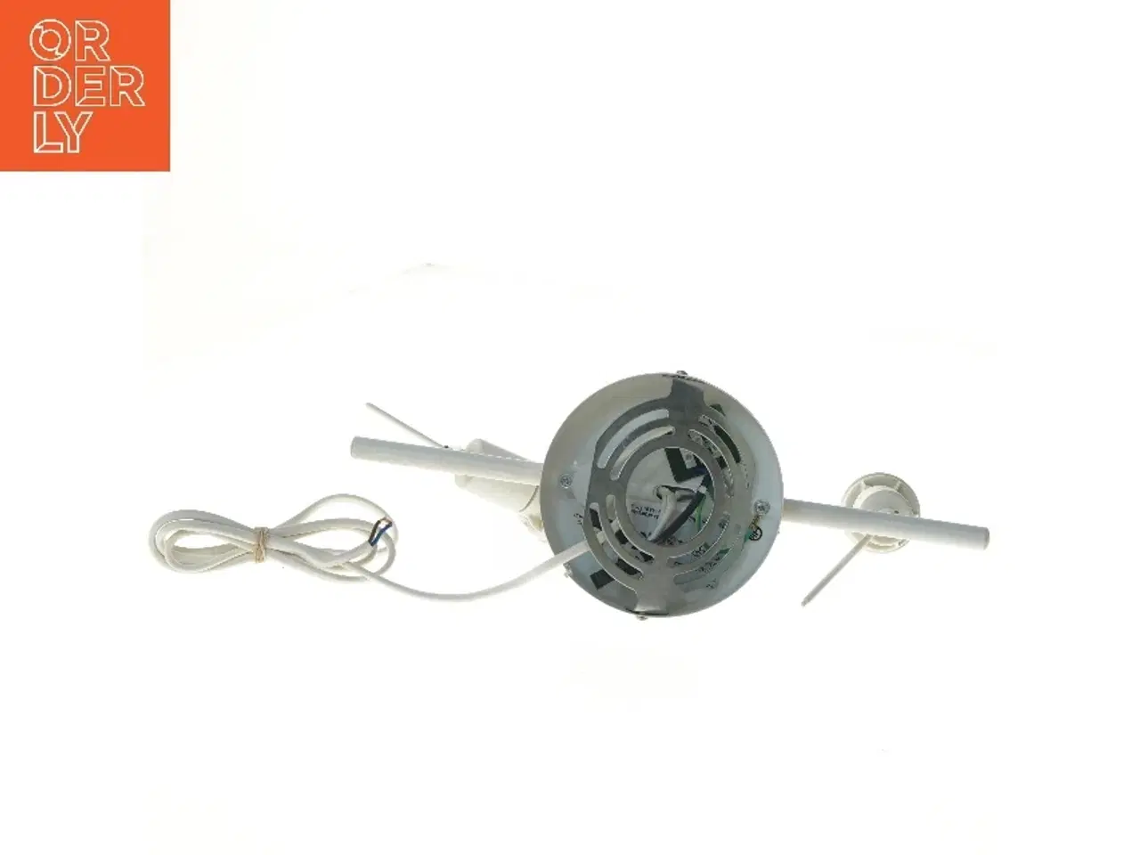 Billede 4 - Hvid LED Væglampe med tre spots (str. 36x13 cm)