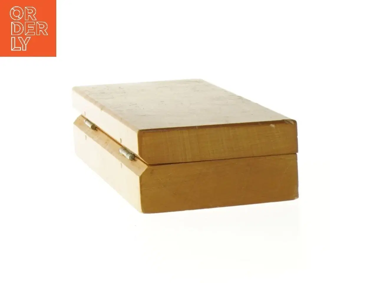 Billede 4 - Vægtlodder i trææske (str. 16,5x7,5x4 cm)