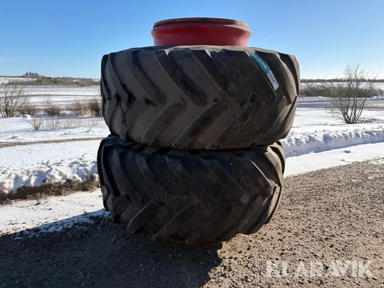 Billede 2 - Tvillingehjul Michelin 620/75 R 30 2 styk