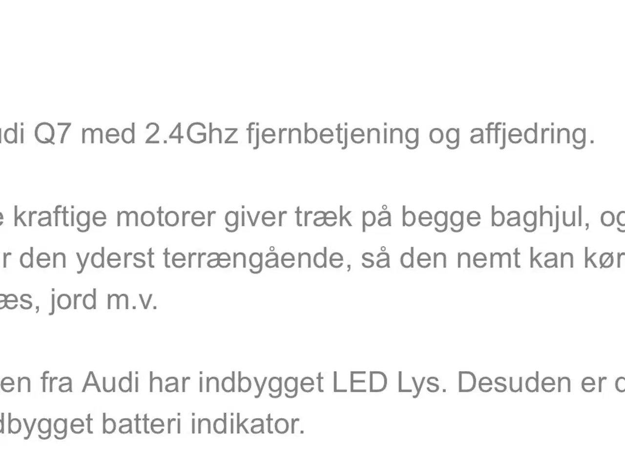 Billede 5 - Fjernstyret bil til børn