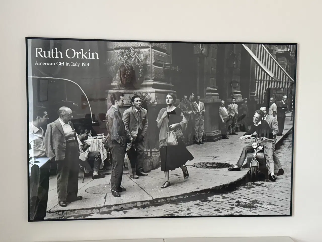 Billede 2 - Stort billede sort/hvid indrammet professionelt