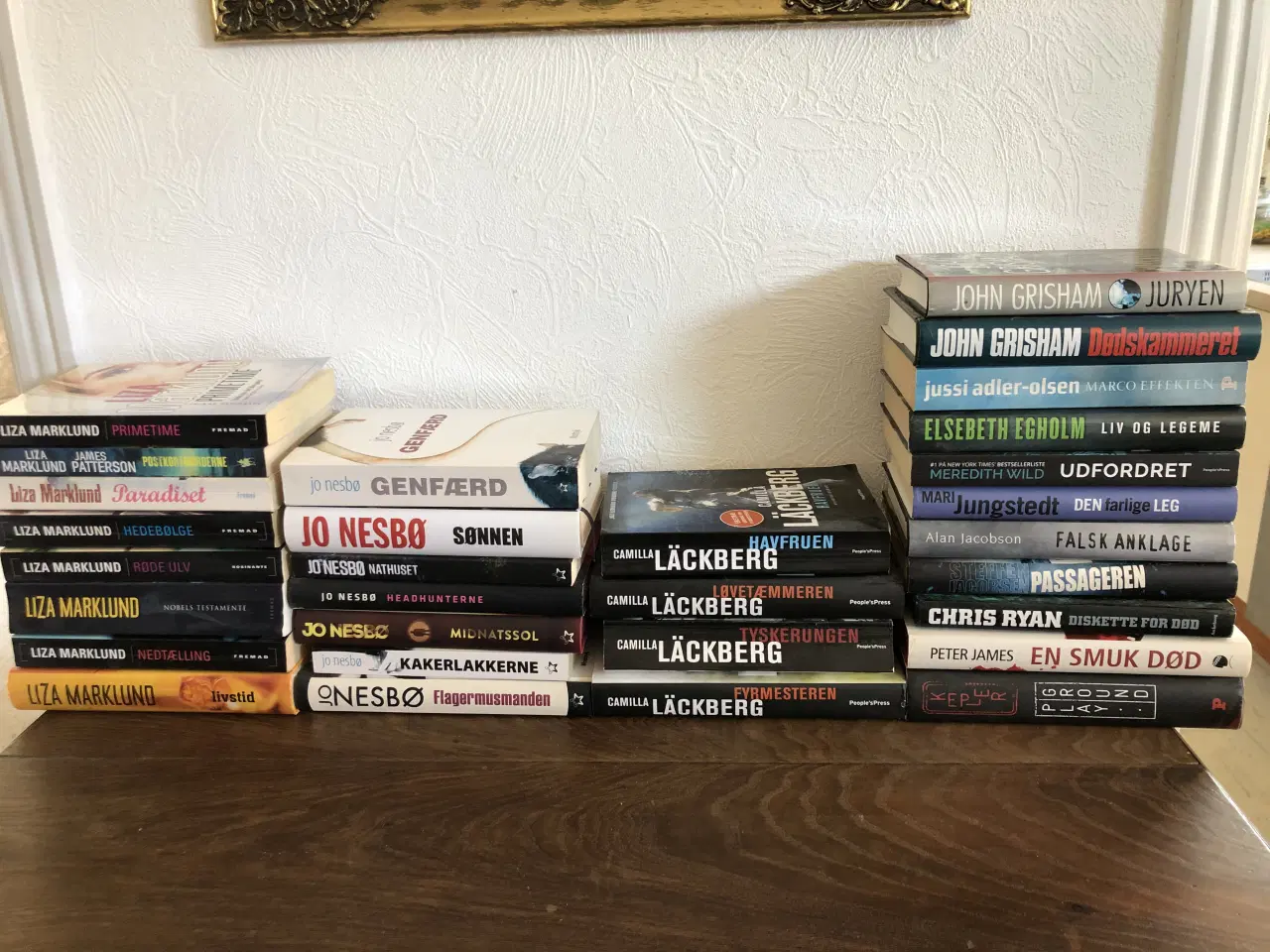 Billede 1 - 30 stk. krimibøger. -  samlet
