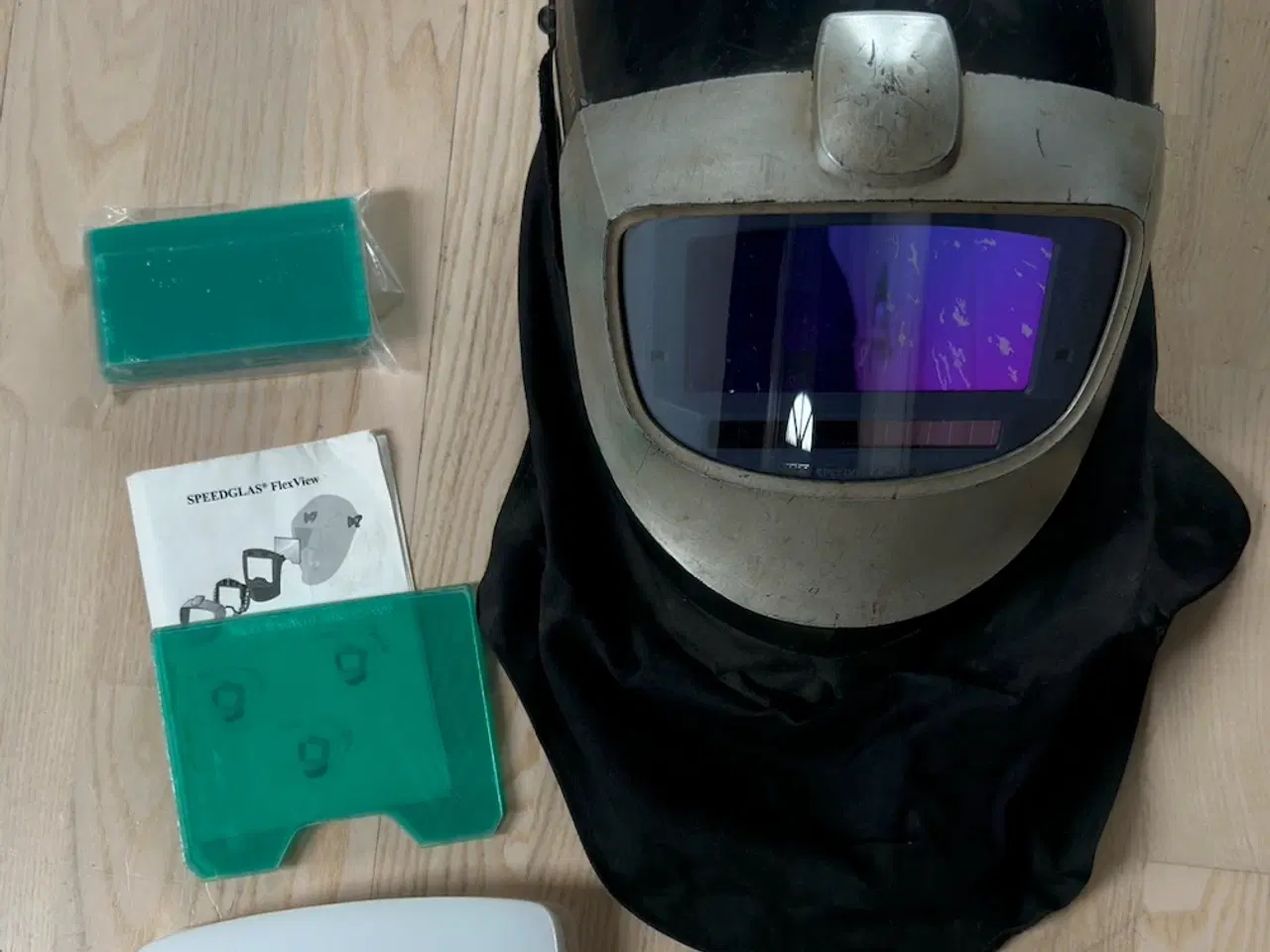 Billede 1 - Speedglas svejsehjelm med ekstra beskyttelsesglas