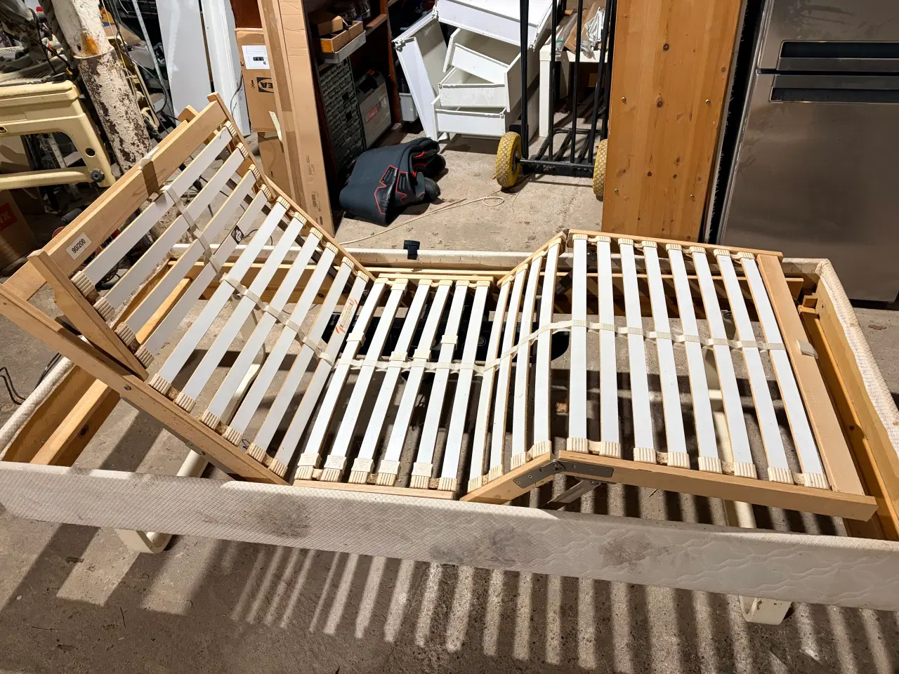 Billede 1 - Elevationssenge elektriske sengebunde i træ