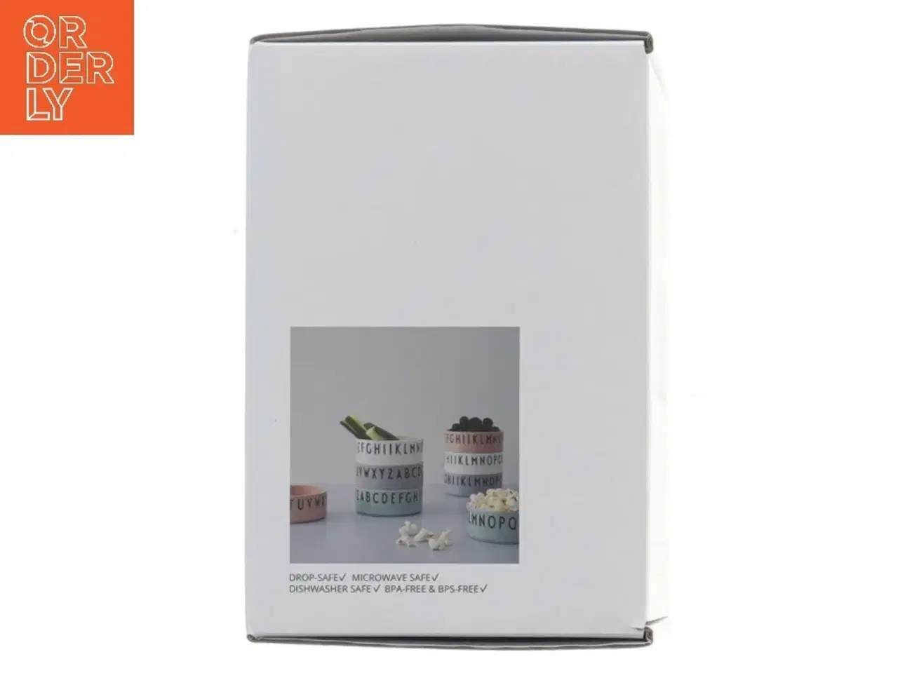 Billede 4 - Design Letters skåle sæt fra Design Letters (str. 3 stk Ø 11 cm længde 4,5 cm)