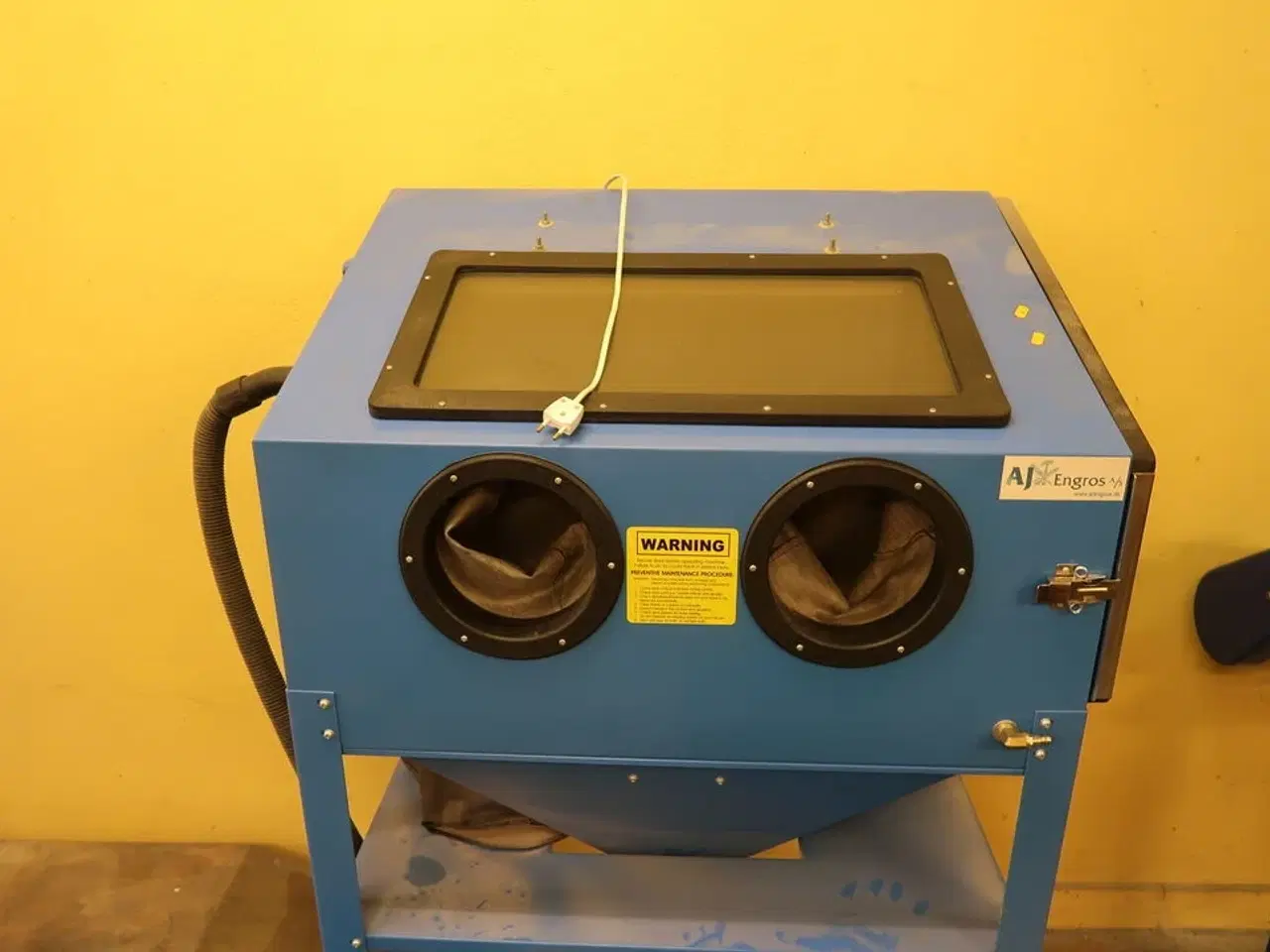 Billede 4 - Sandblæsekabine med støvsuger WASCO HN4470