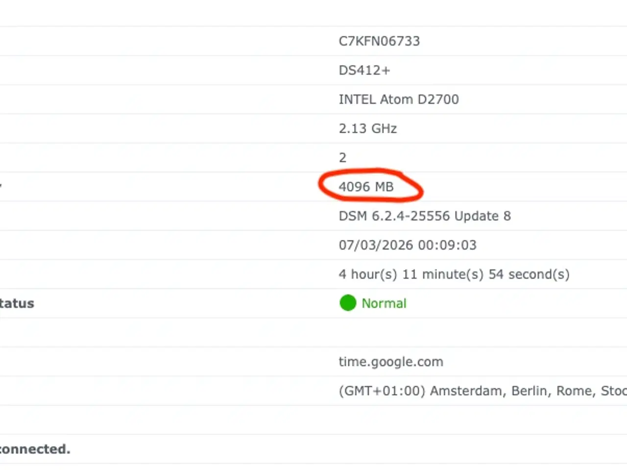 Billede 10 - Synology DS412+ 4 Bay (16TB)