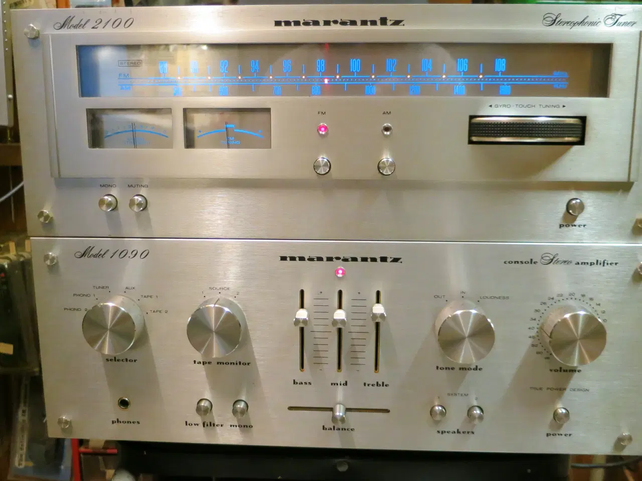 Billede 12 - High END VINTAGE MARANTZ 1090 + MARANTZ 2100