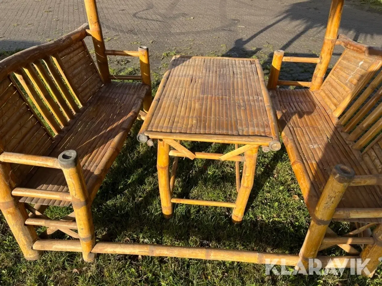 Billede 10 - Bambus hytter 2 styk