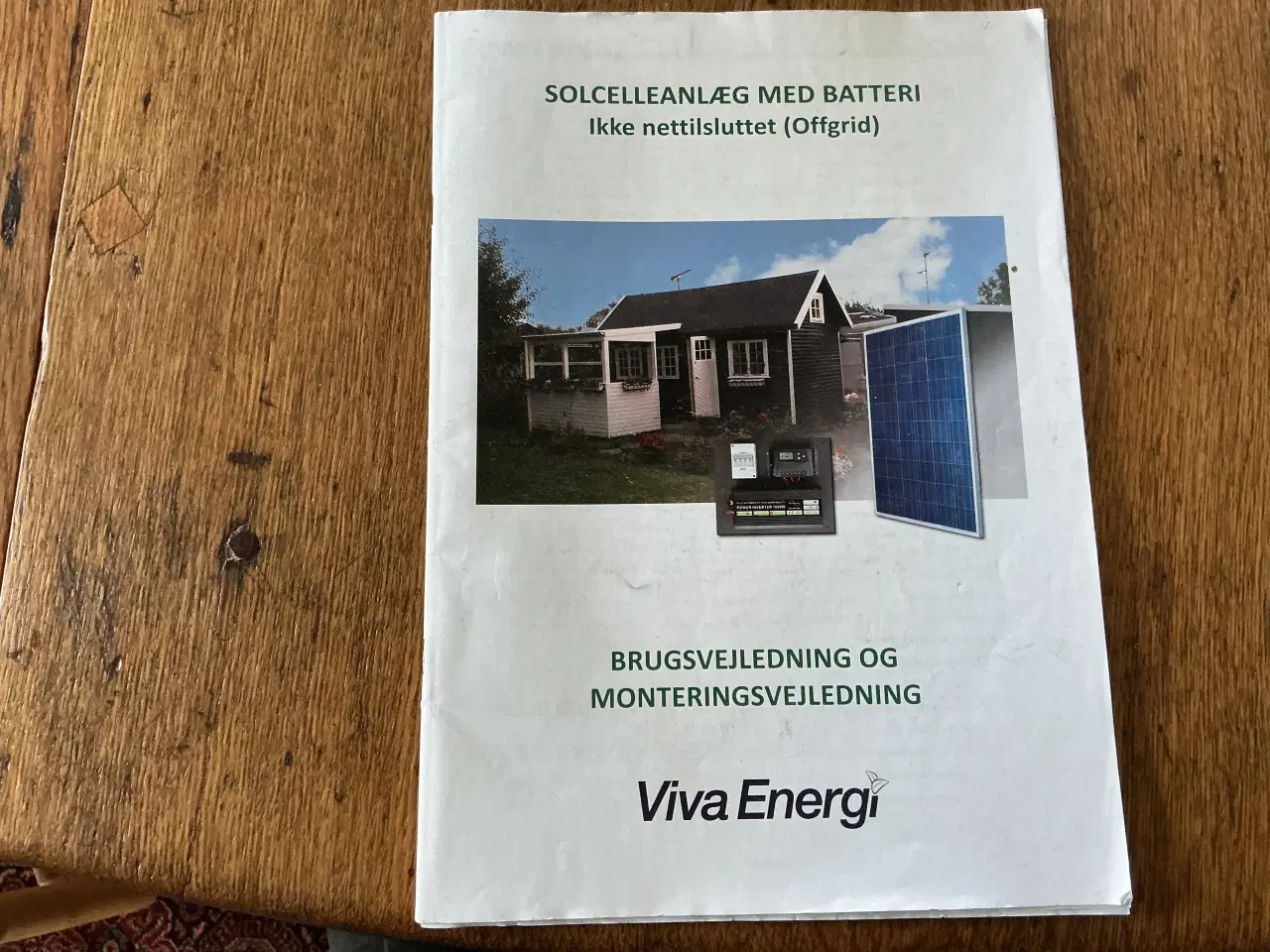 Billede 1 - Solfangeranlæg 