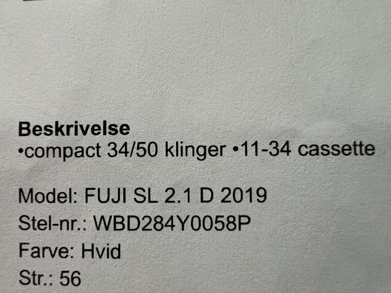 Billede 8 - Fuji Racercykel 