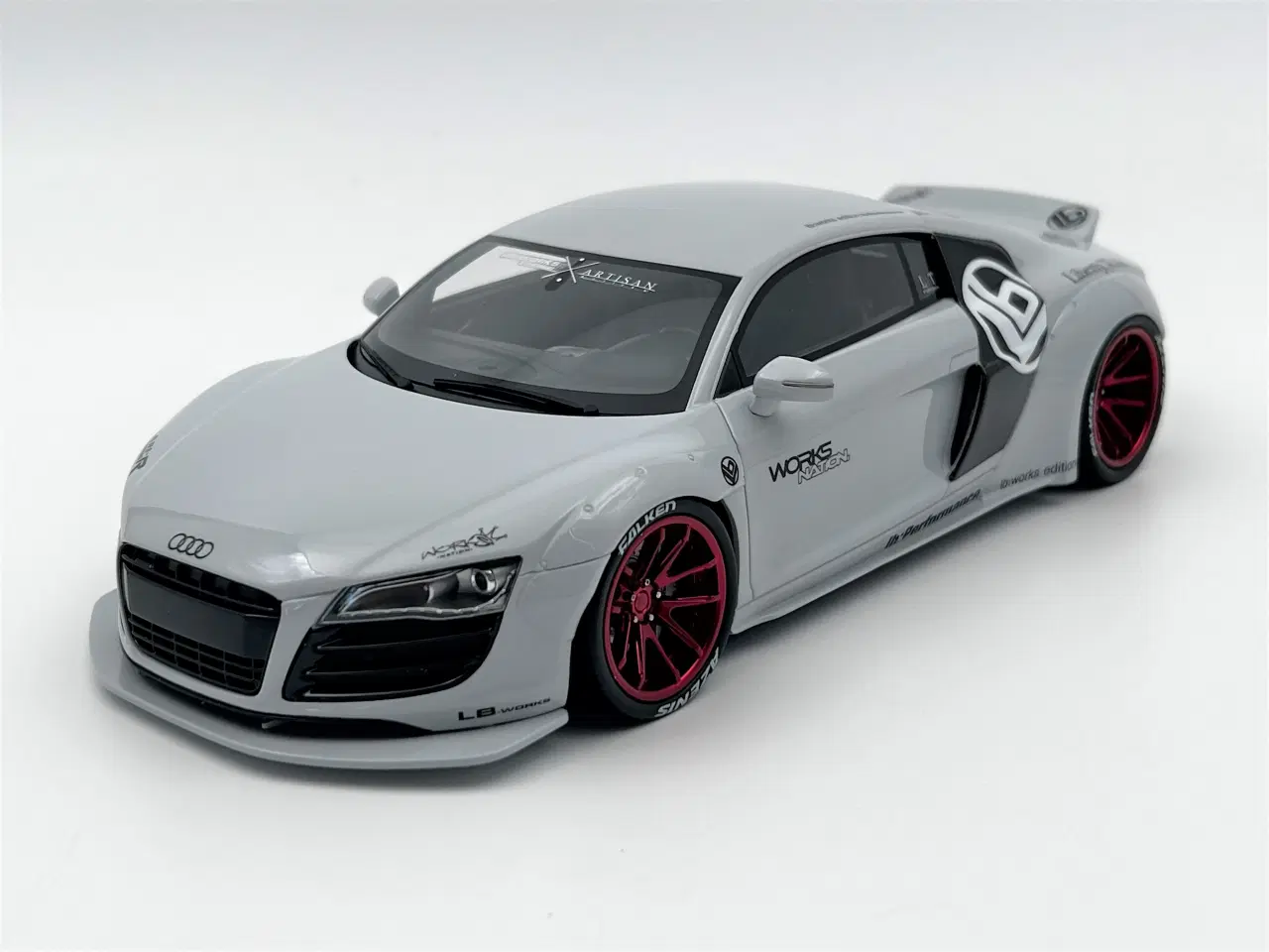 Billede 2 - 2008 Audi R8 Liberty Walk 1:18 