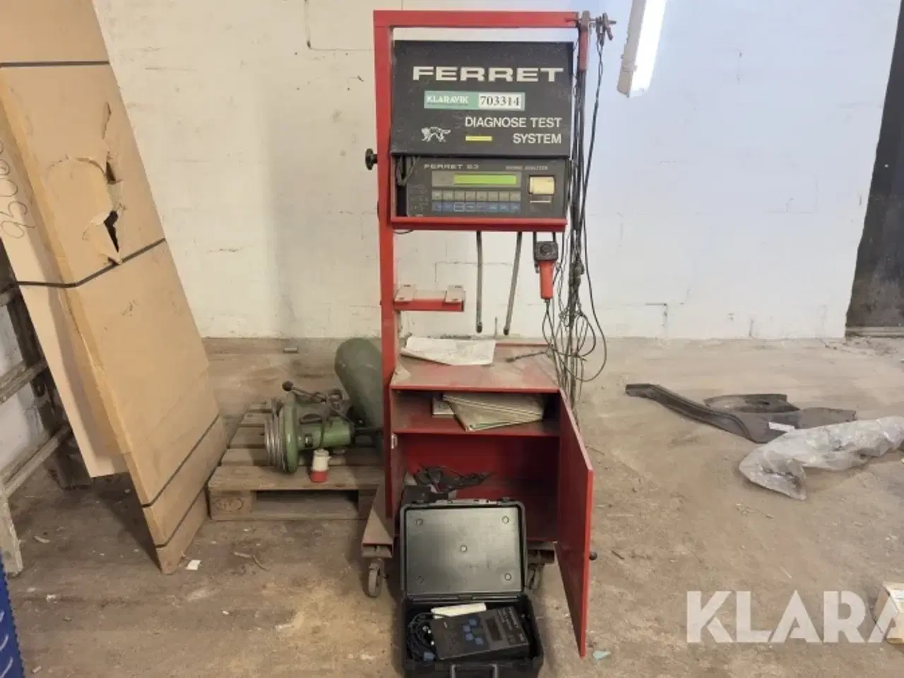 Billede 1 - Elektronisk motoranalysator Ferret 63 Diagnose- og Motortestsystem