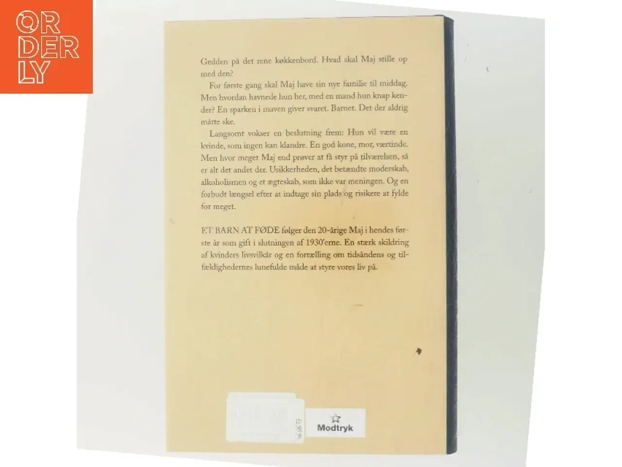 Billede 3 - Et barn at føde af Kristina Sandberg (Bog)