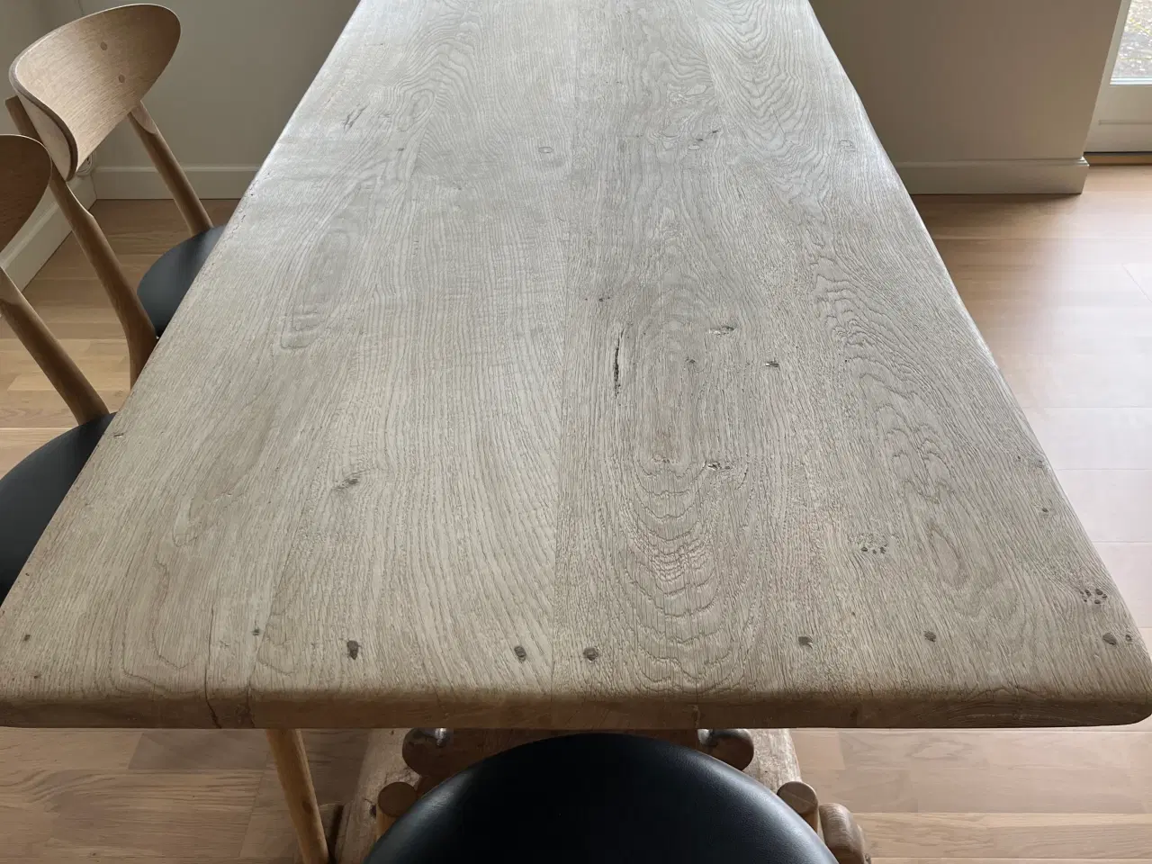 Billede 3 - Spisebord / langbord / plankebord i massiv eg