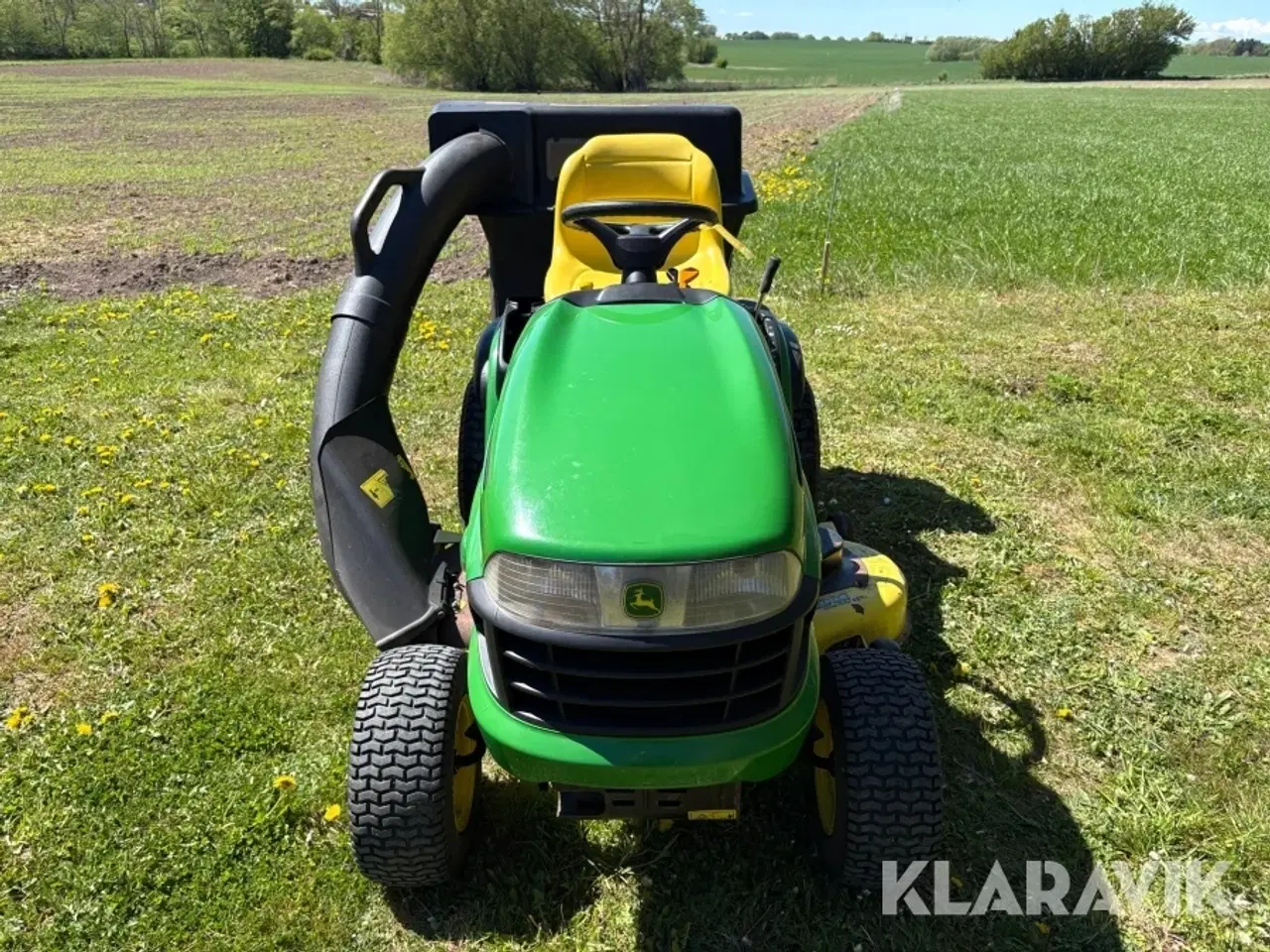 Billede 8 - Havetraktor John Deere 145B med opsamler