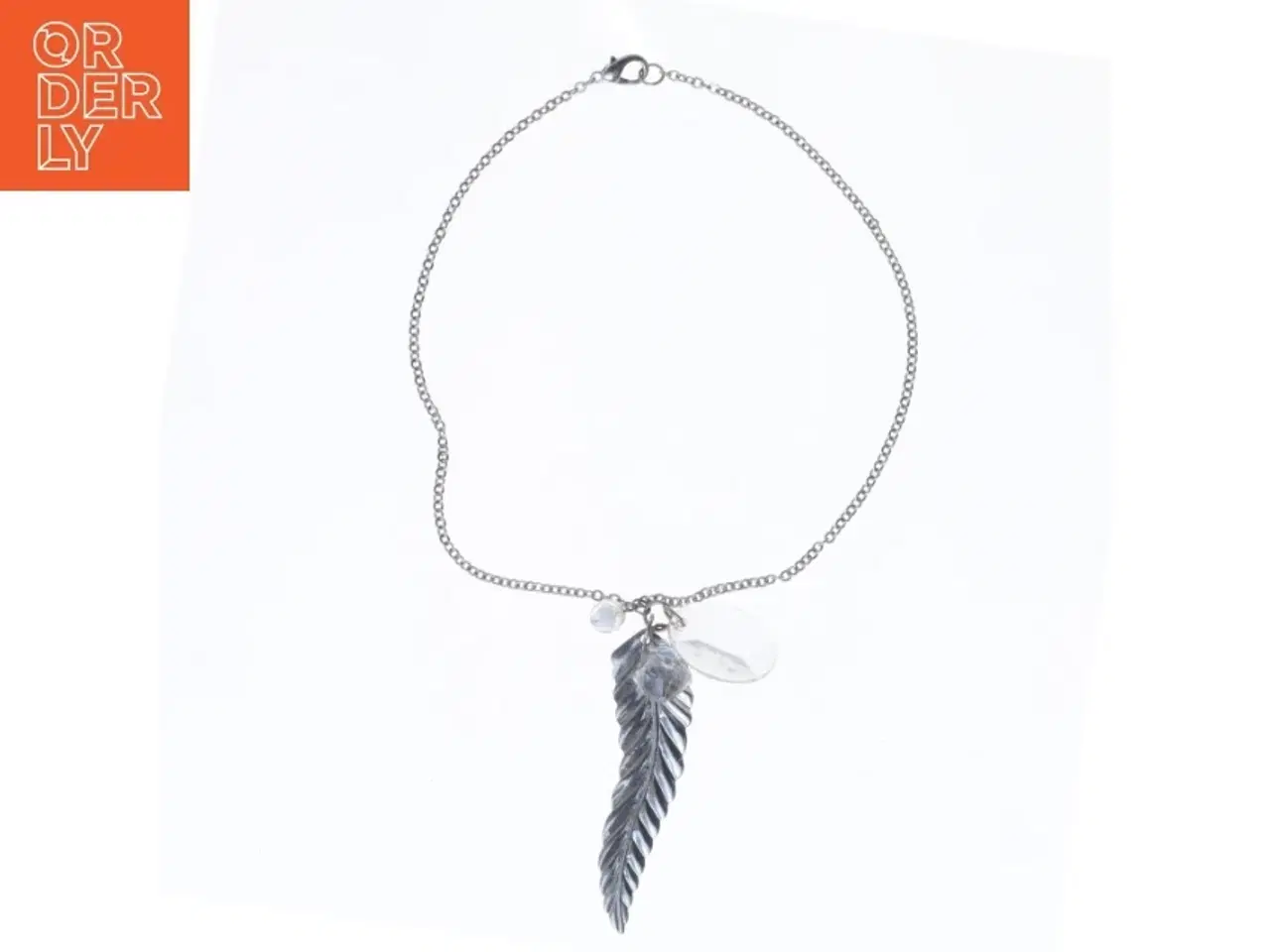 Billede 1 - Halskæde med vedhæng (str. 58 cm)