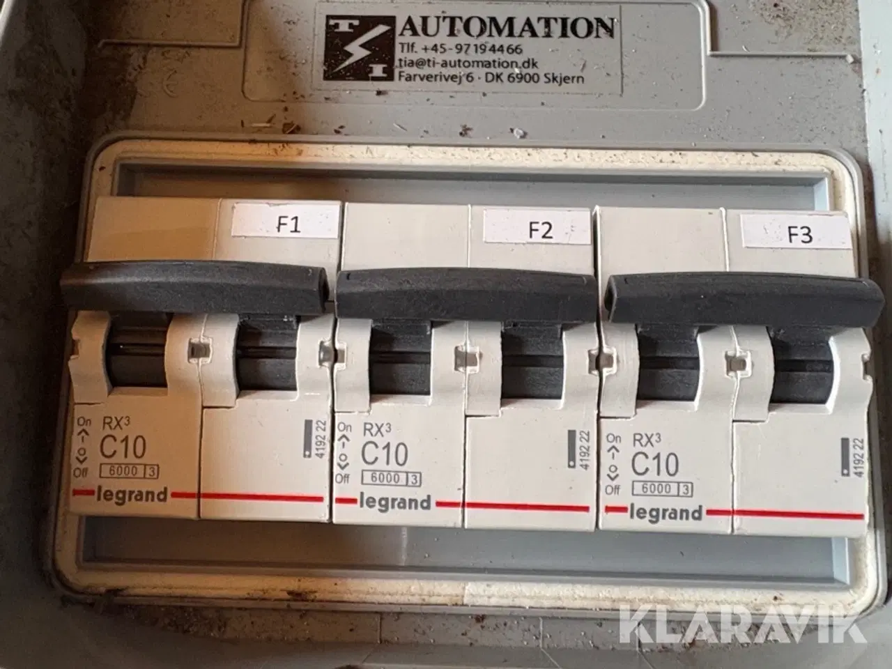 Billede 4 - Transportabel byggestrømstavle og strømfordeler Legrand