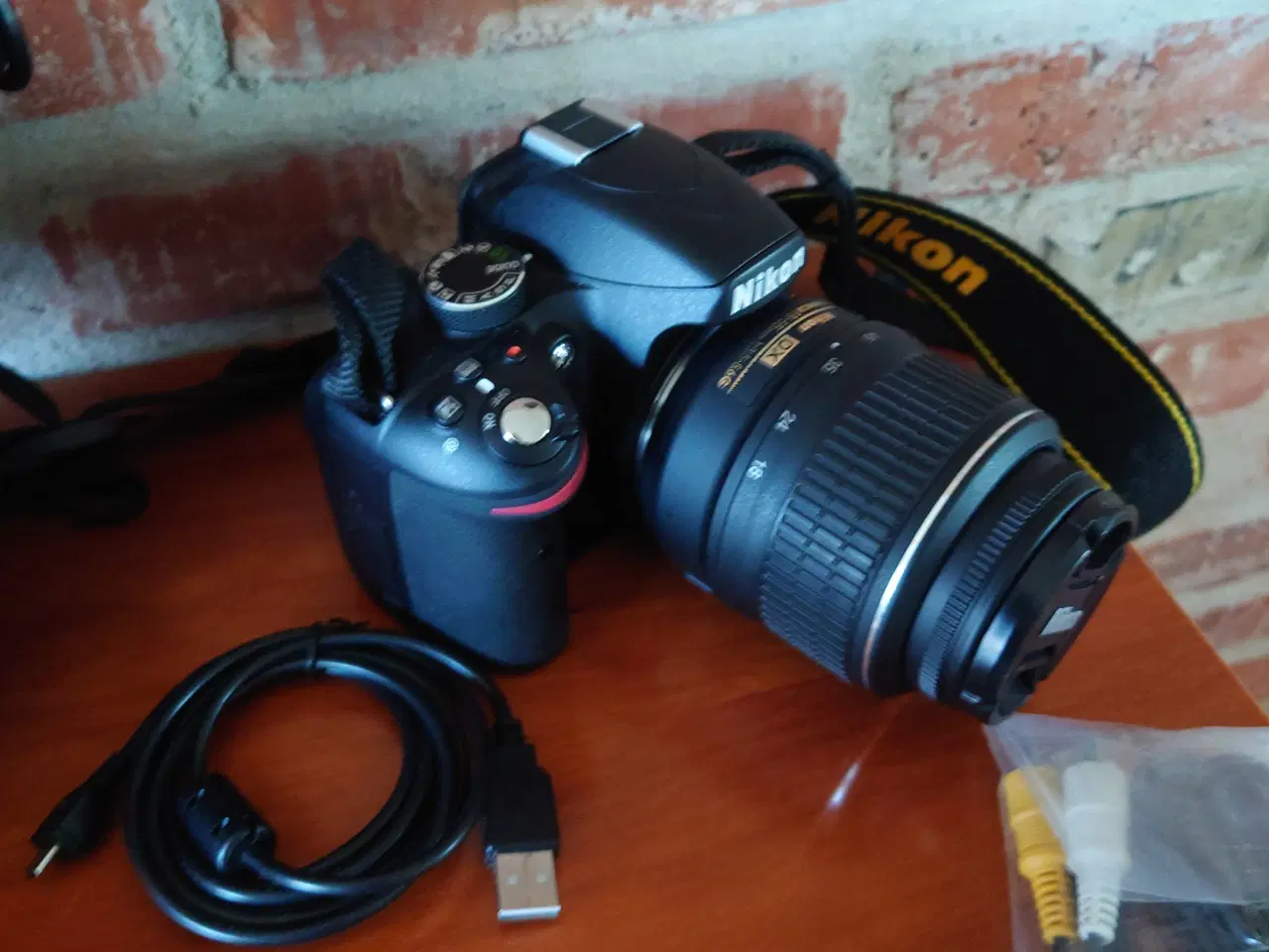 Billede 4 - Nikon D3200 24mp, 64gb ram, 18-55mm VR objektiv