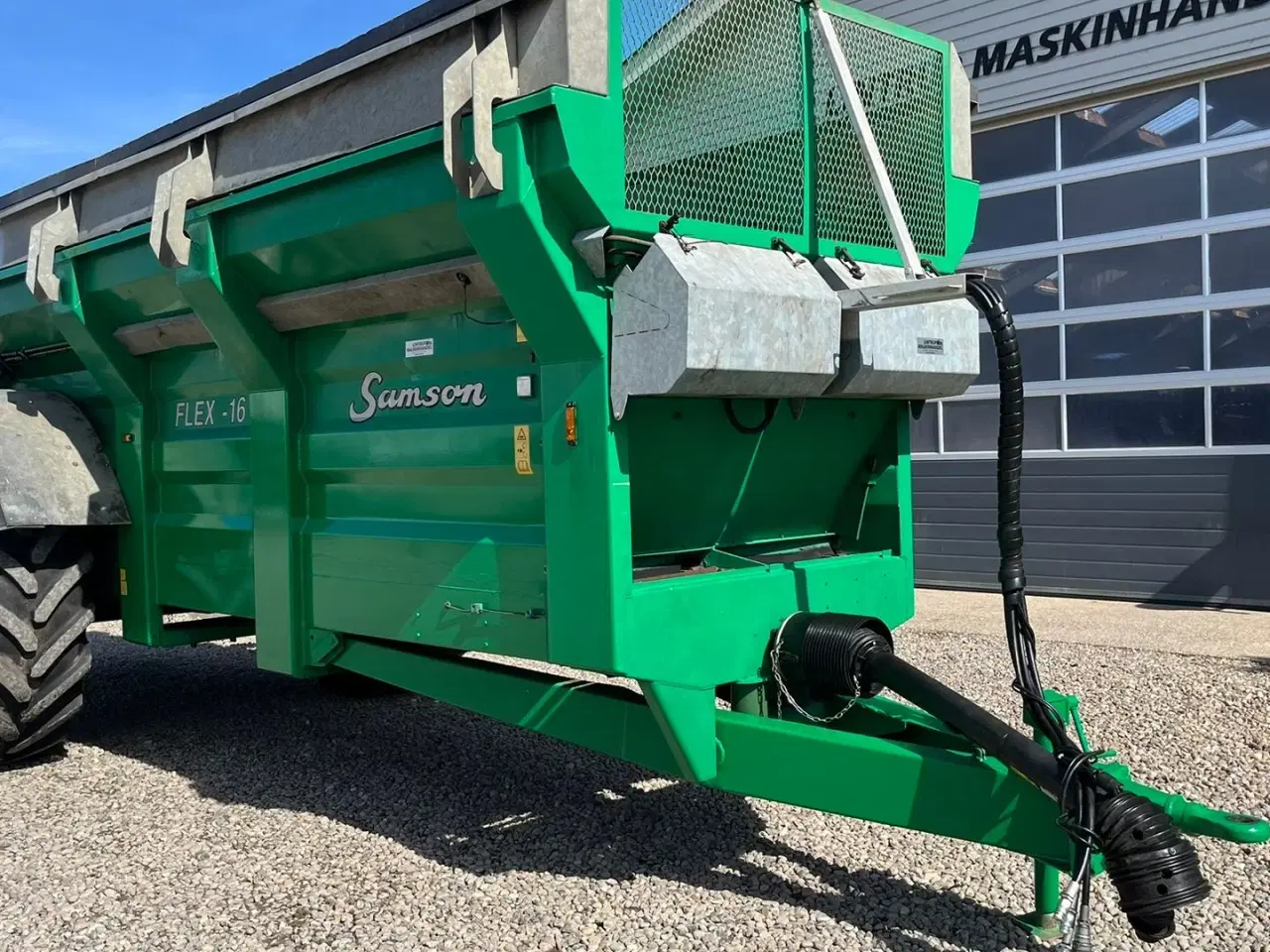 Billede 3 - Samson FLEX 16 Med overbygning, bagklap og de høje 620/75R34 hjul