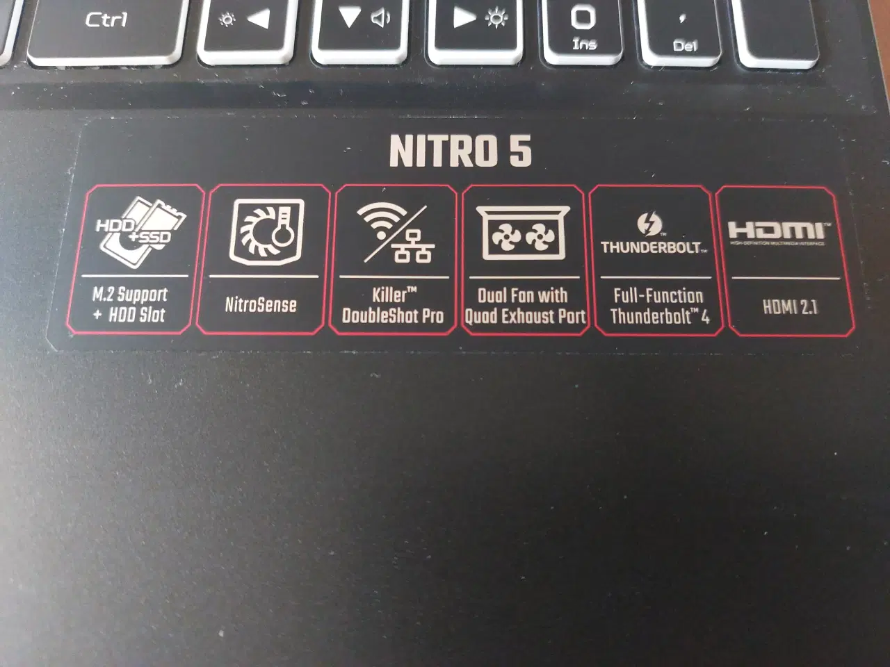 Billede 2 - Acer gamer bærbar m. 8 Gb 4060 grafikkort