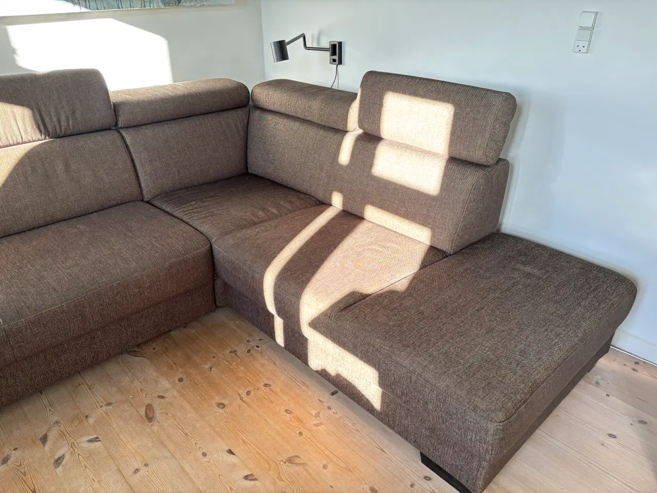 Billede 4 - Flot sofa med chaiselong 